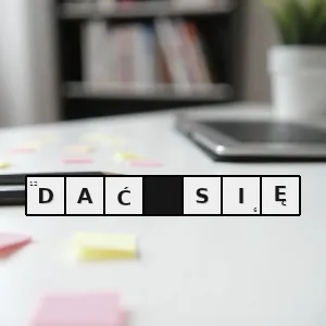 Hasło krzyżówkowe można - dać się – rozwiązanie, synonimy, podpowiedzi i definicje krzyżówkowe